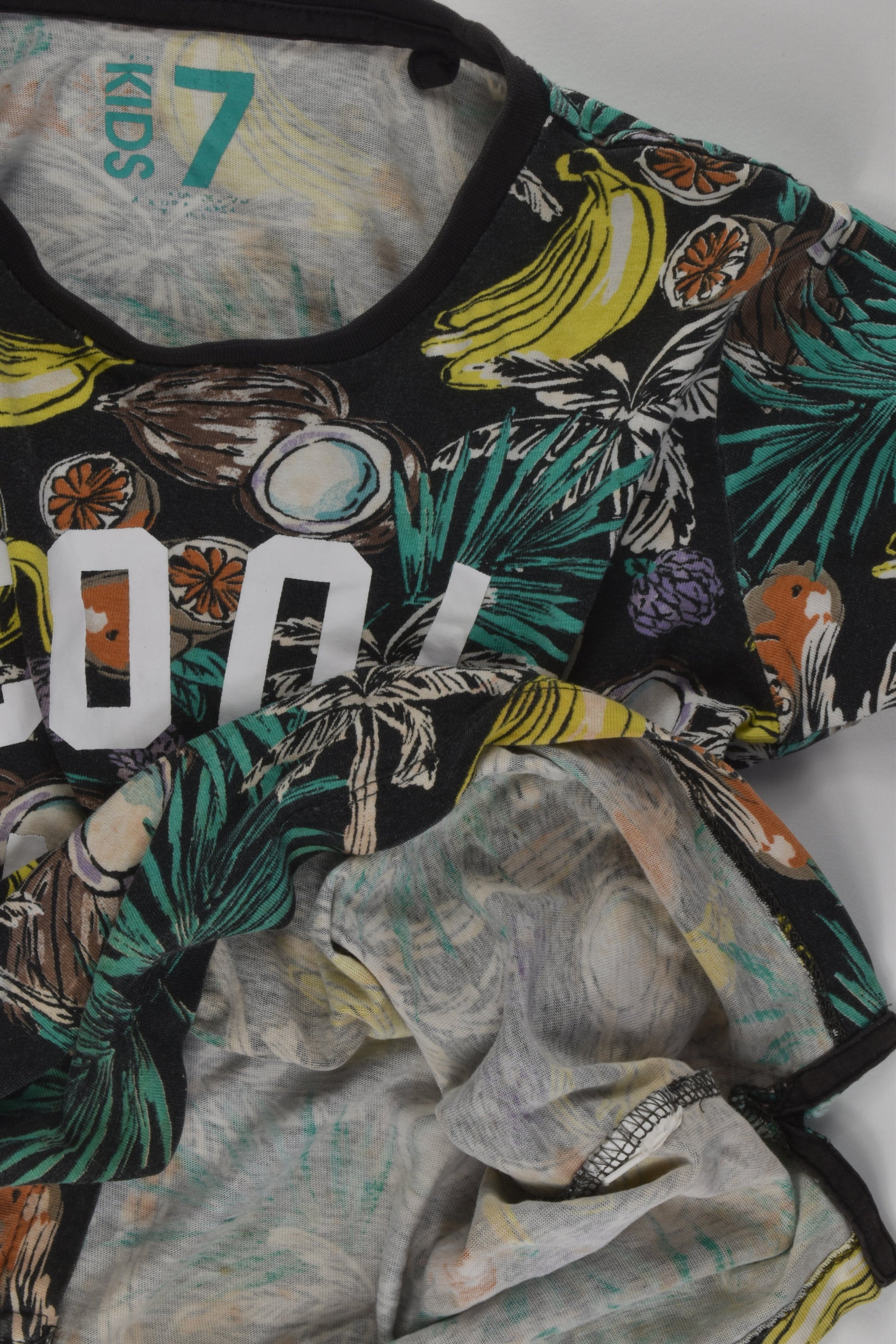 Cotton On Kids Size 7 'Cool Bananas' T-shirt