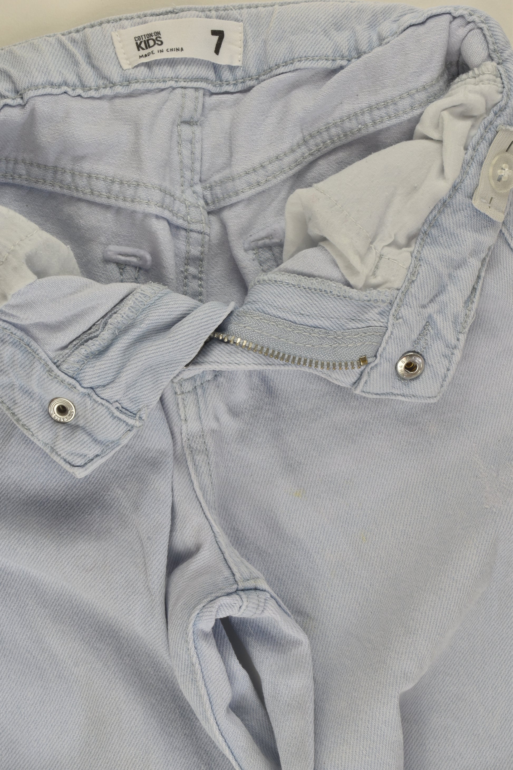 Cotton On Kids Size 7 Denim Pants