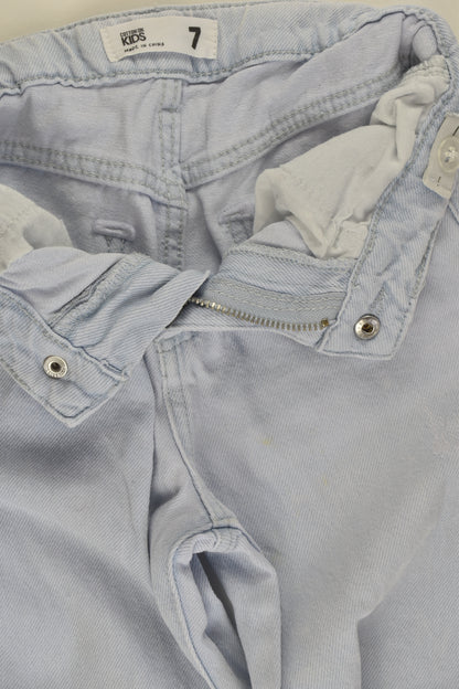 Cotton On Kids Size 7 Denim Pants