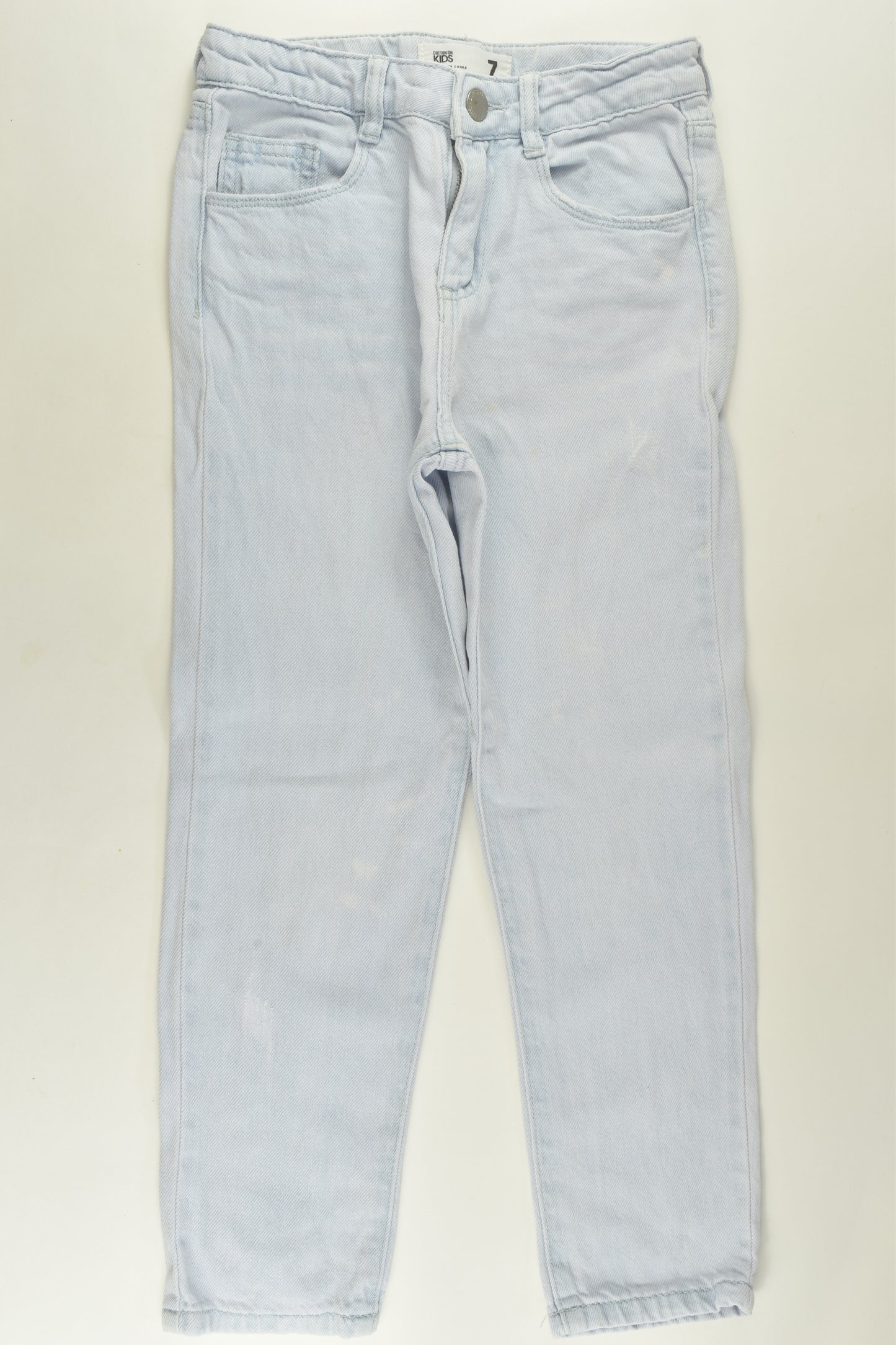 Cotton On Kids Size 7 Denim Pants