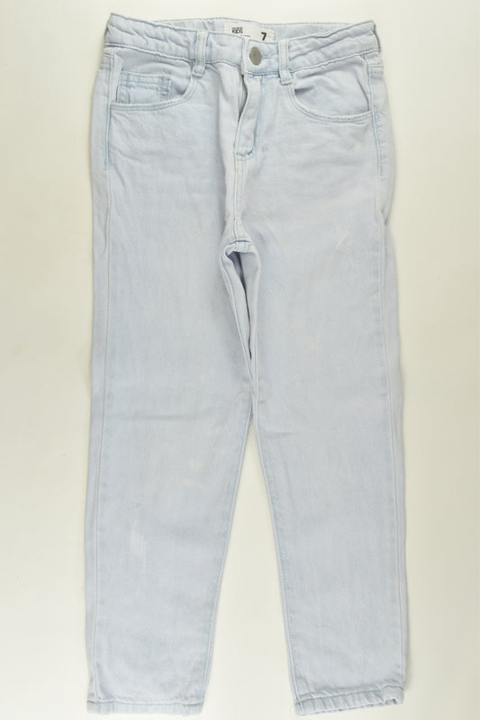 Cotton On Kids Size 7 Denim Pants