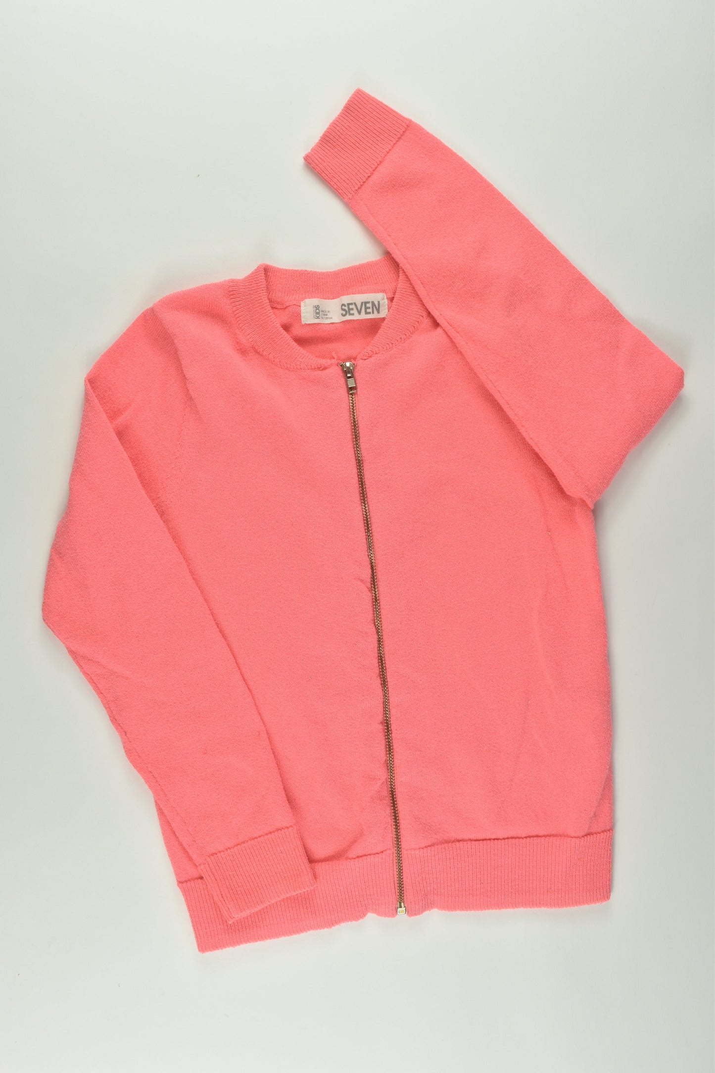 Cotton On Kids Size 7 Zip Cardigan