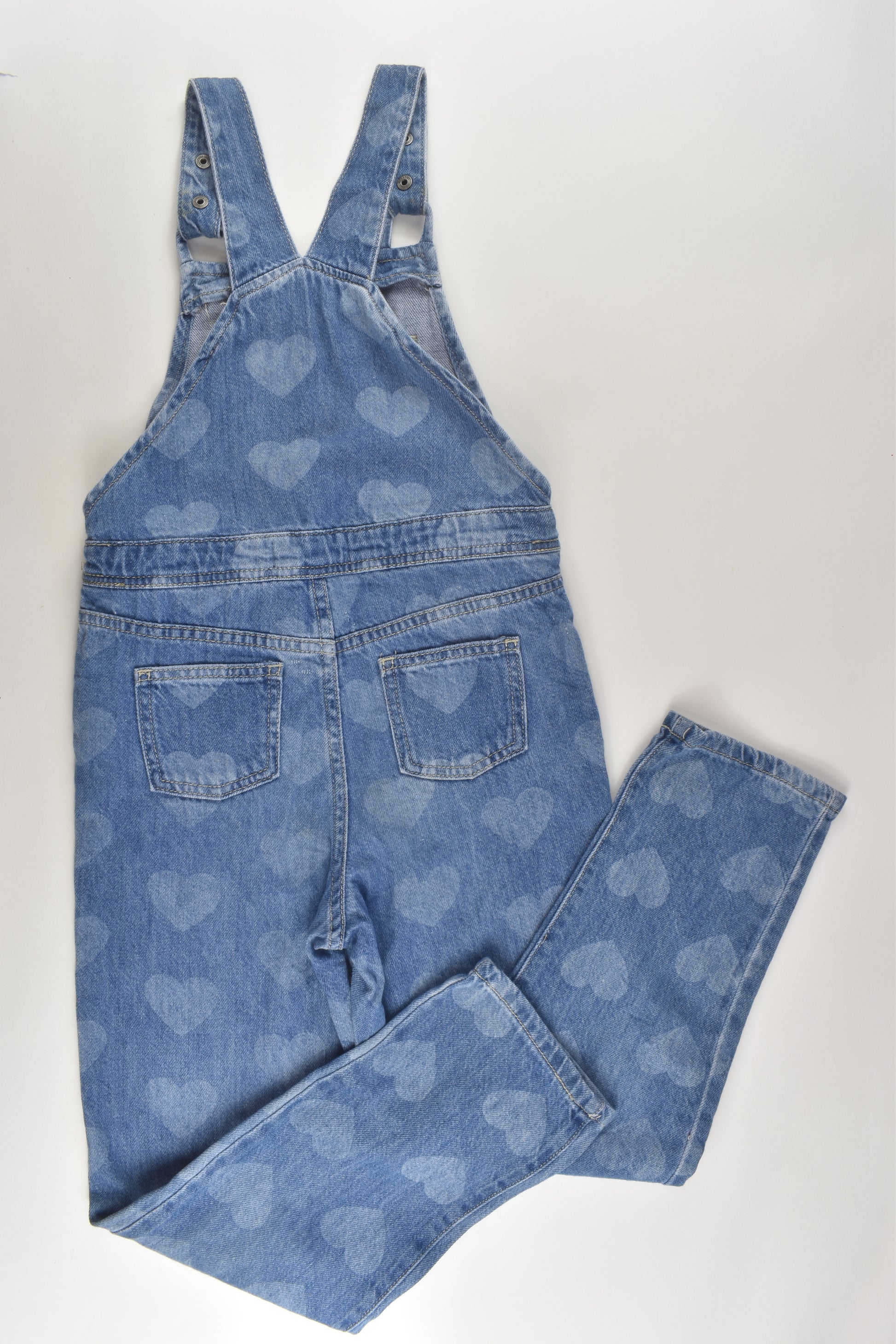 Cotton On Kids Size 8 Denim Overalls