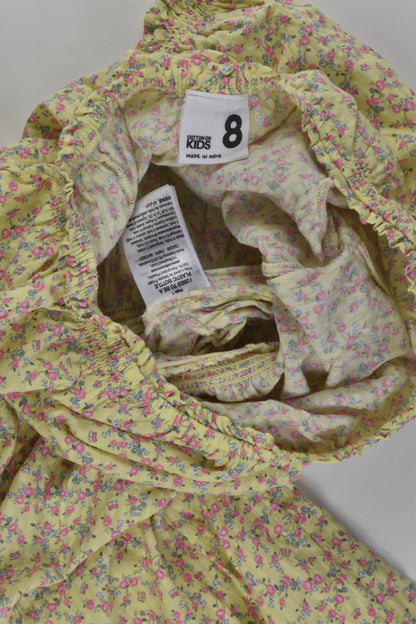 Cotton On Kids Size 8 Floral Jumpsuit