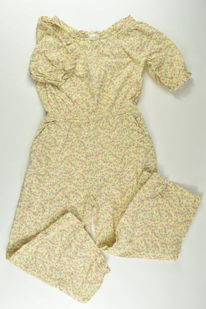 Cotton On Kids Size 8 Floral Jumpsuit