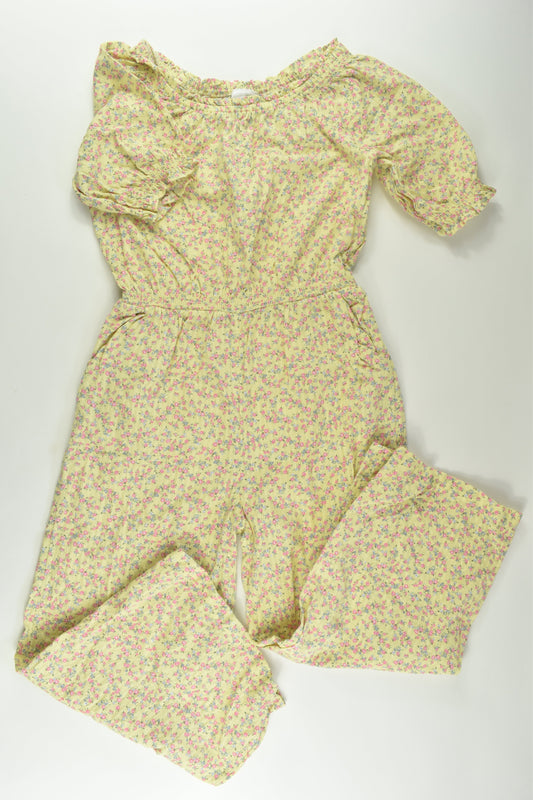 Cotton On Kids Size 8 Floral Jumpsuit