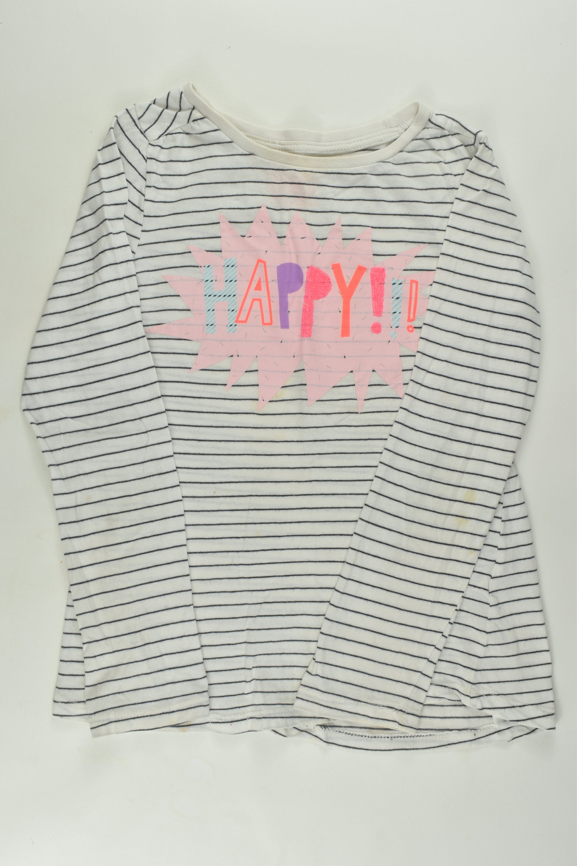 Cotton On Kids Size 8 'Happy' Top