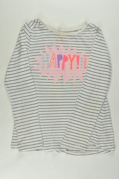 Cotton On Kids Size 8 'Happy' Top