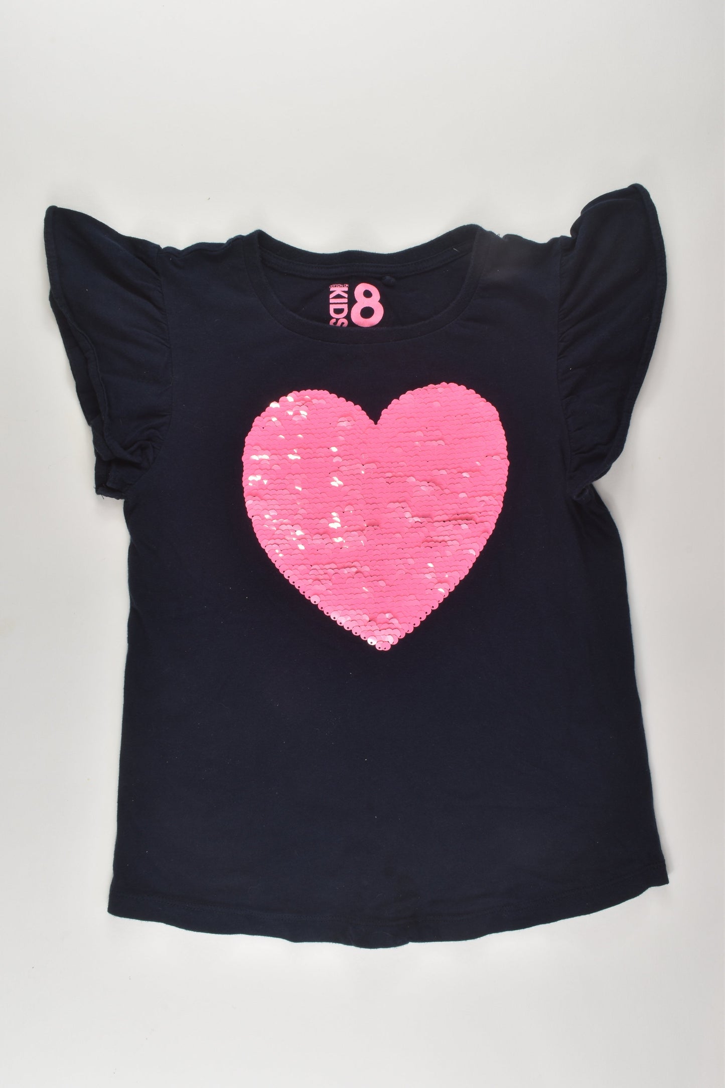 Cotton On Kids Size 8 Reversible Sequins T-shirt