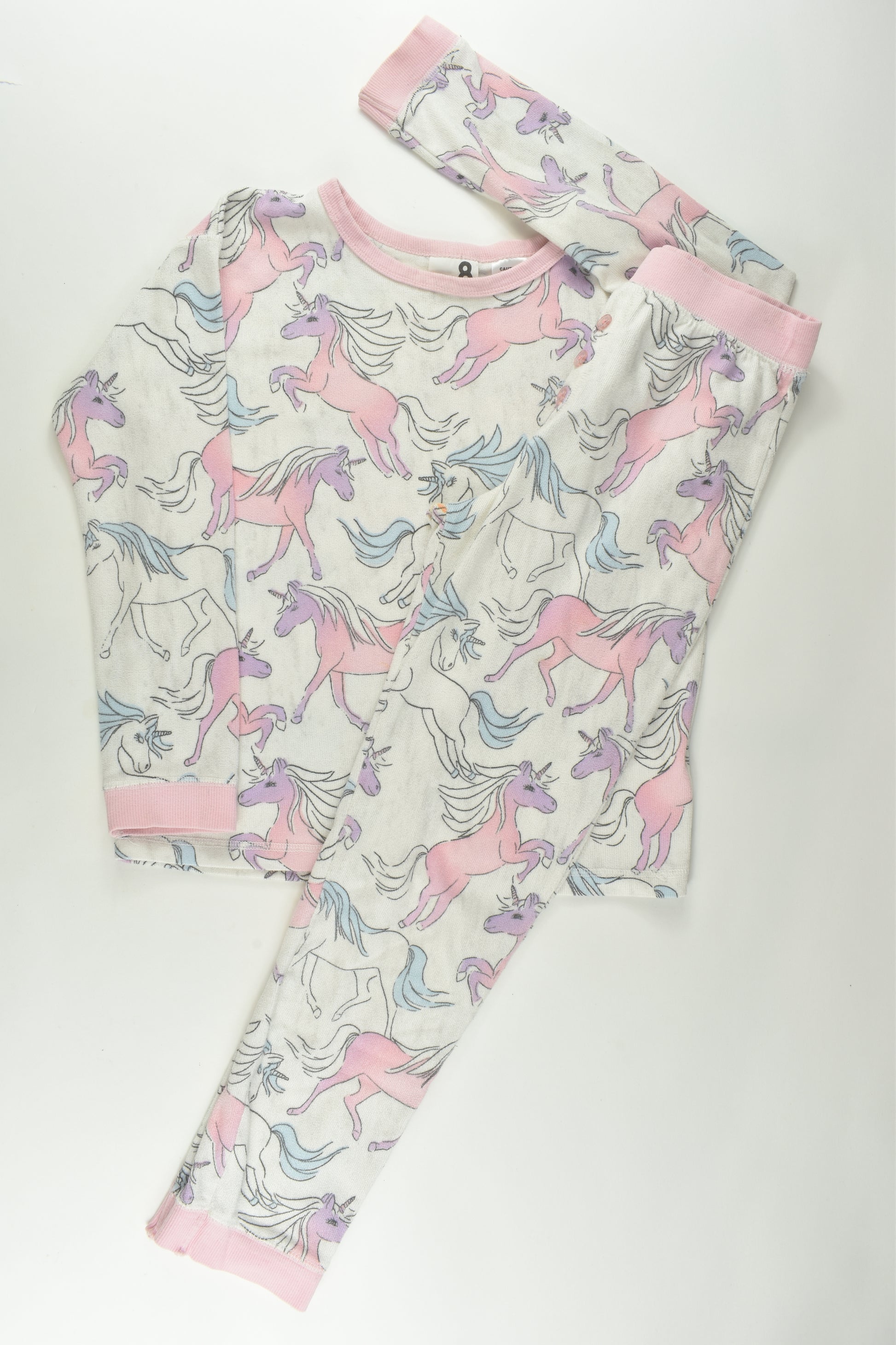 Cotton On Kids Size 8 Unicorn Pyjamas