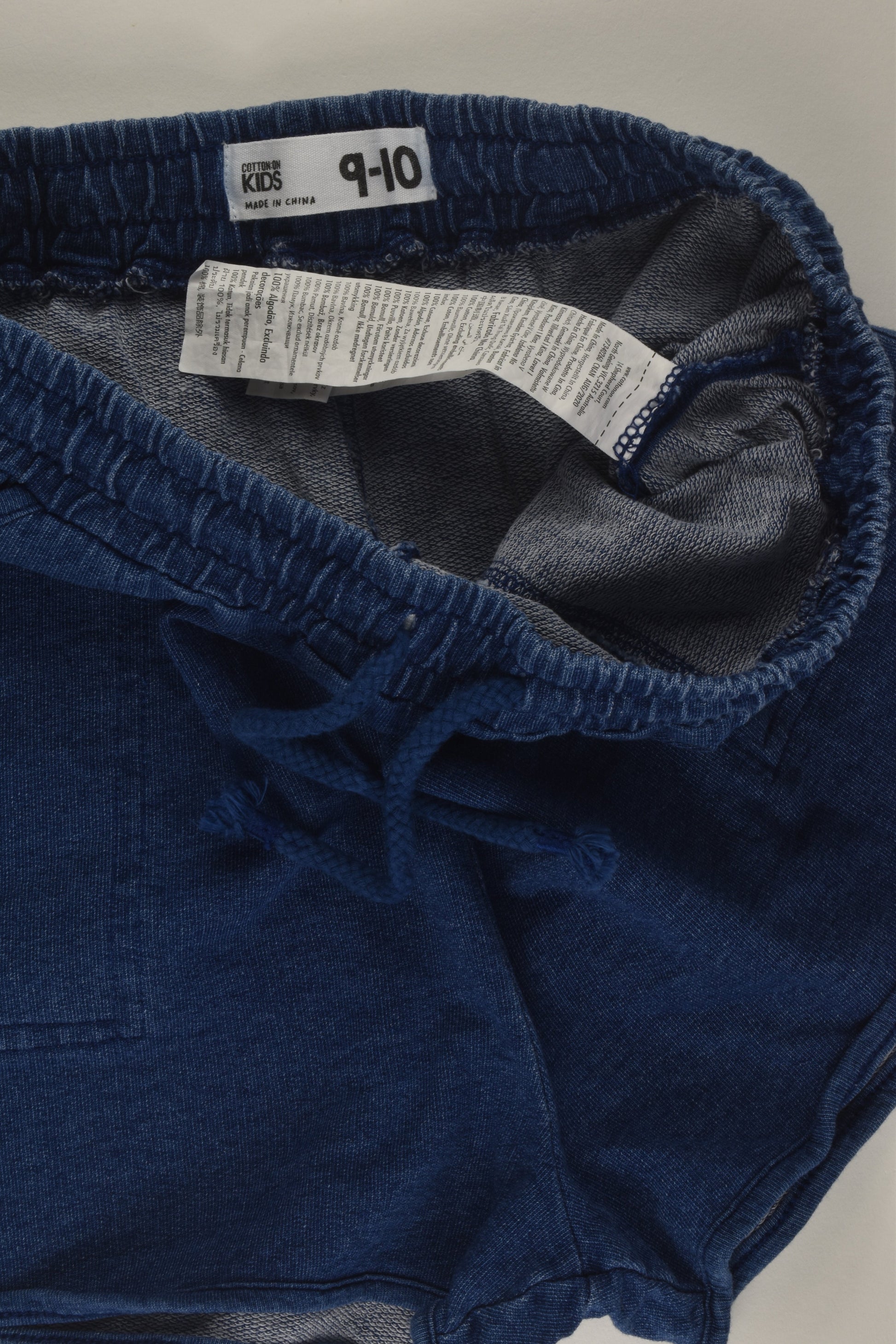 Cotton On Kids Size 9-10 Denim-like Shorts