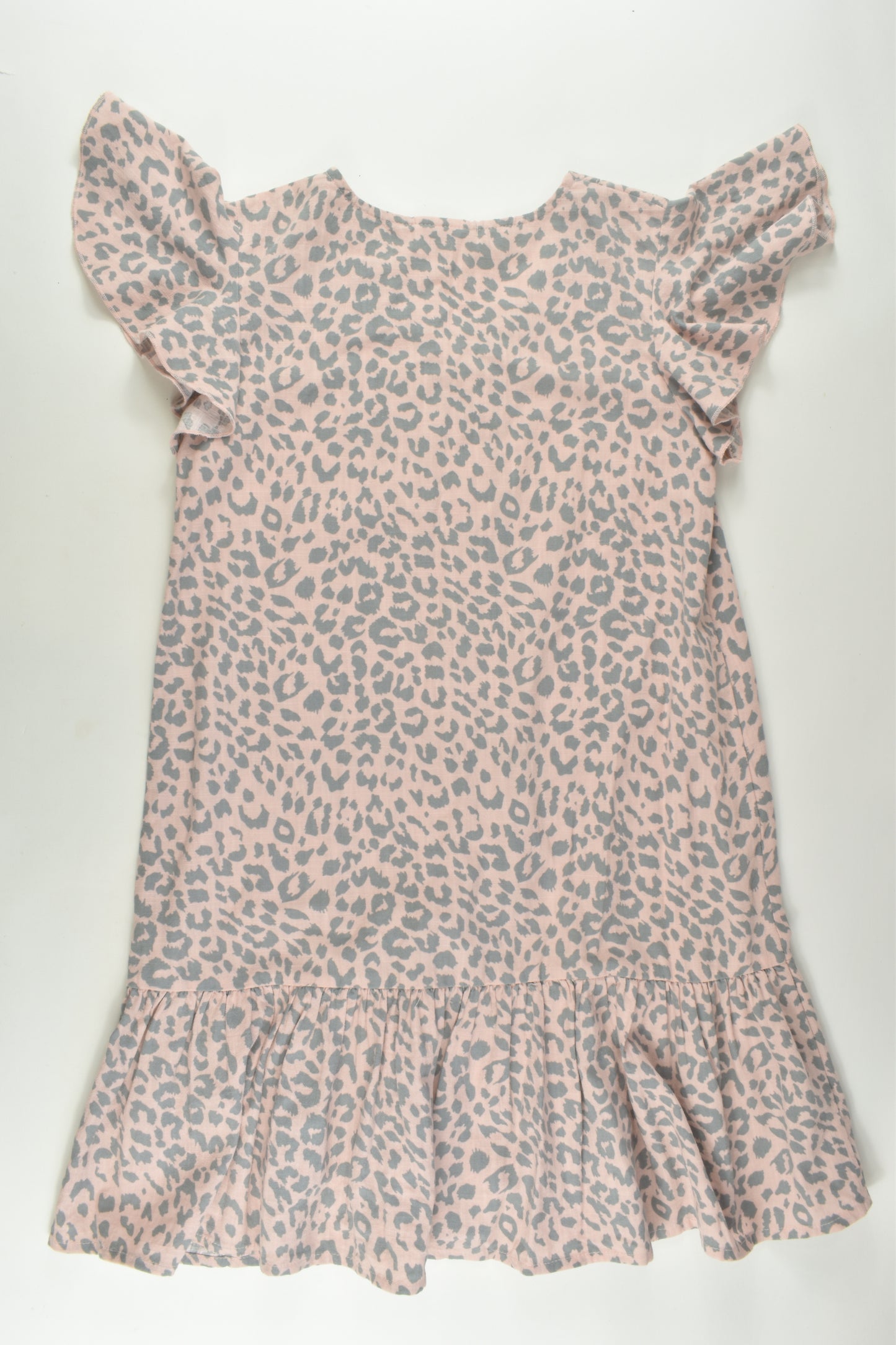 Cotton On Kids Size 9-10 Leopard Print Dress