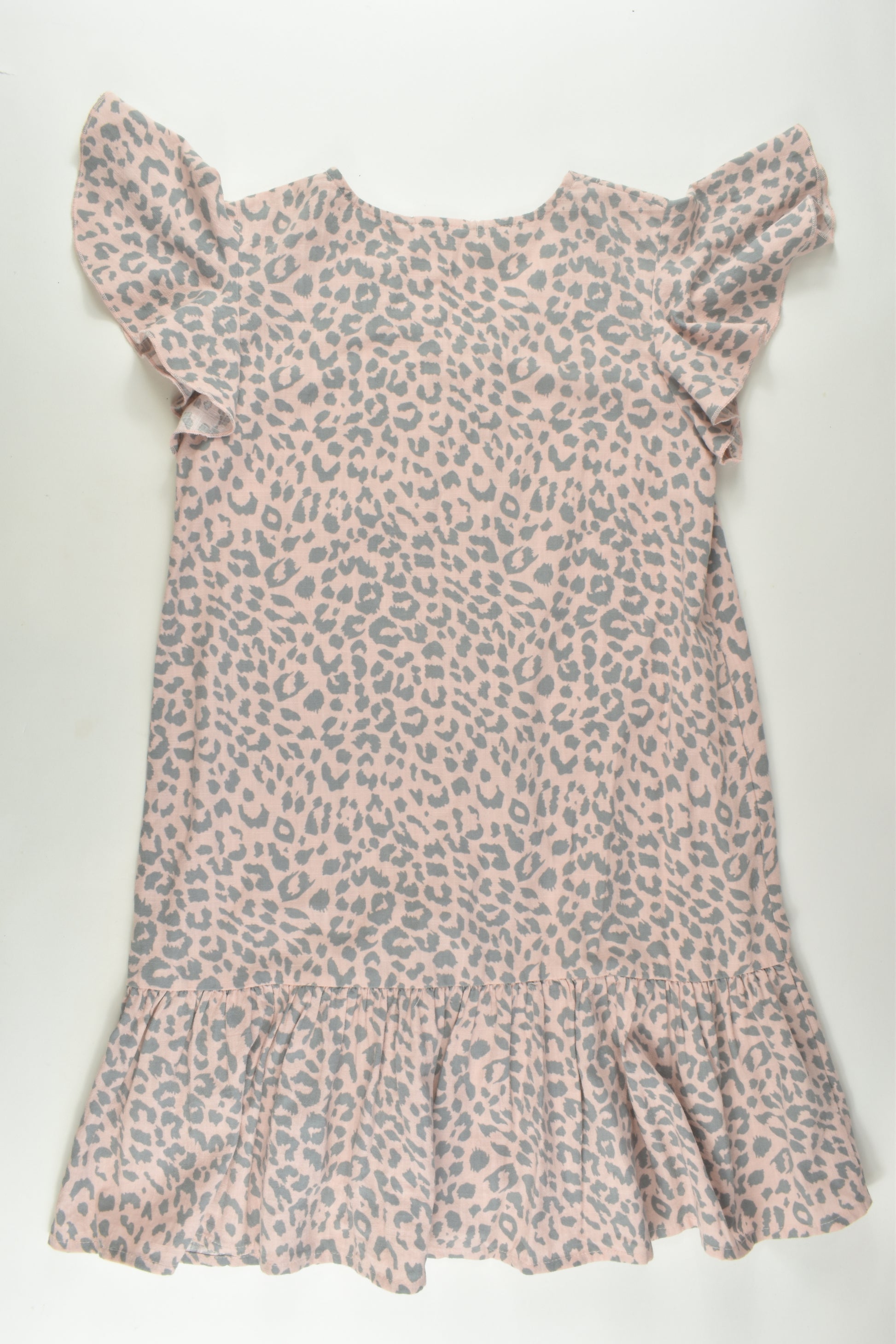 Cotton On Kids Size 9-10 Leopard Print Dress