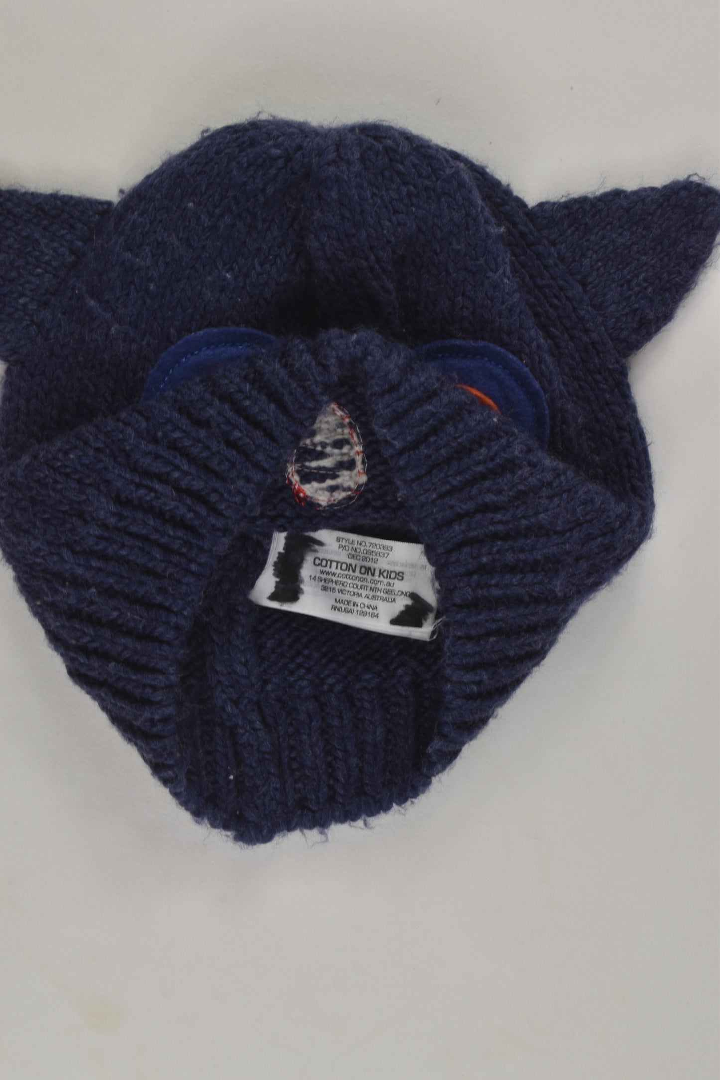 Cotton On Kids Size approx 3-6 years Beanie