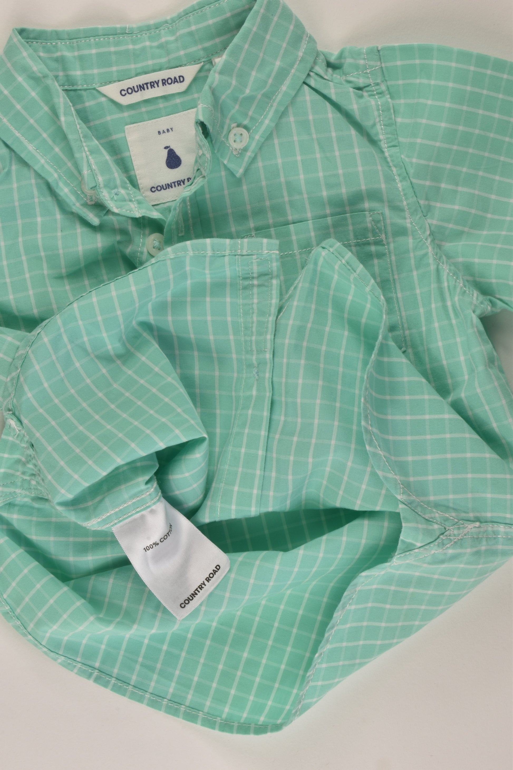 Country Road Size 0 Checked Shirt