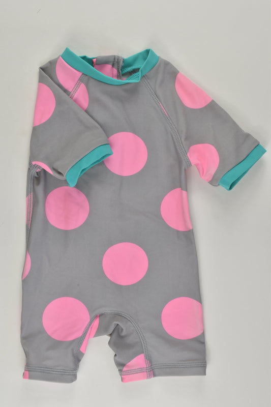 Country Road Size 00 Polka Dots Rashie Suit