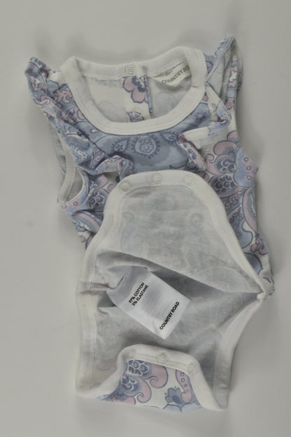 Country Road Size 0000 Bodysuit