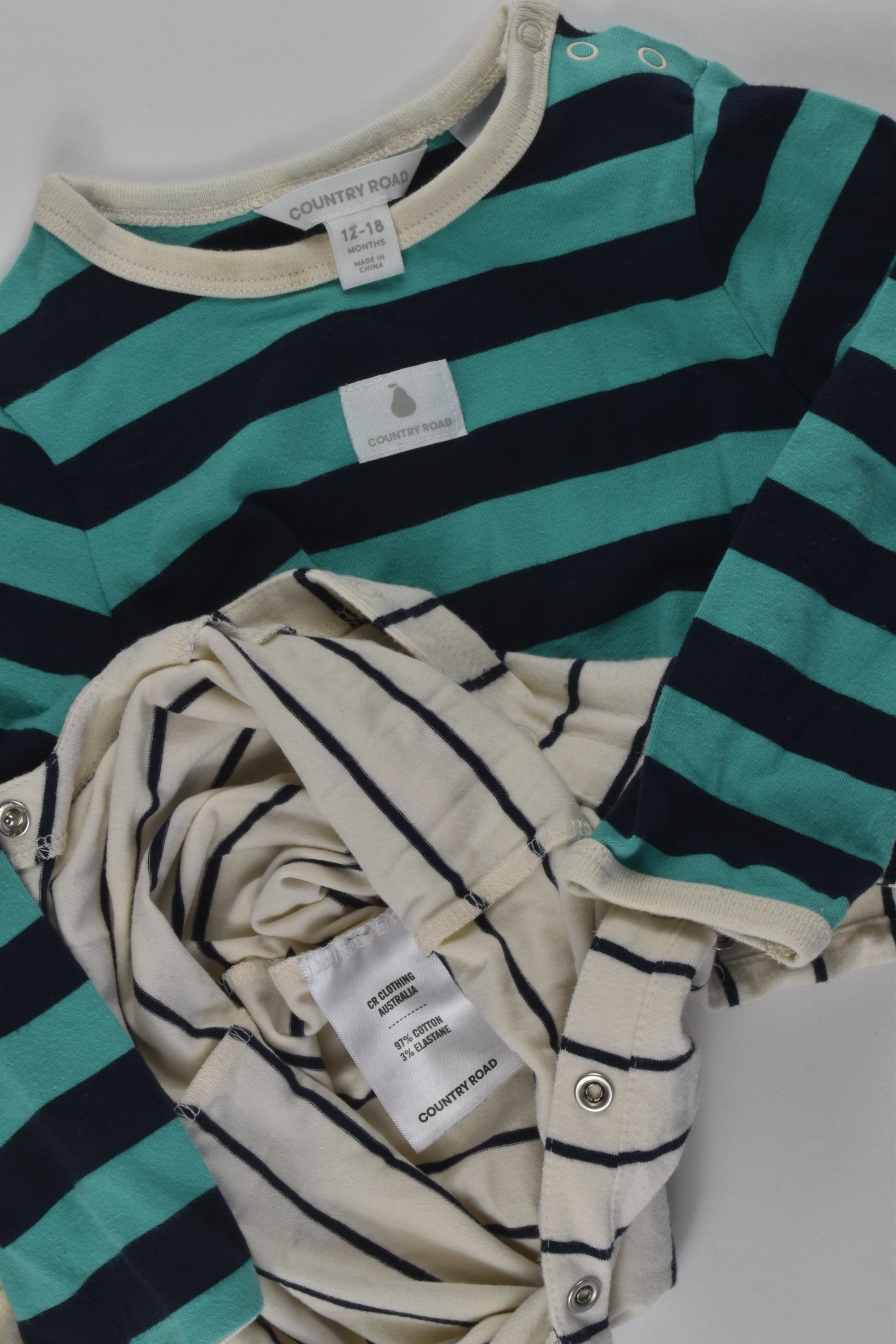 Country Road Size 1 Footed Romper