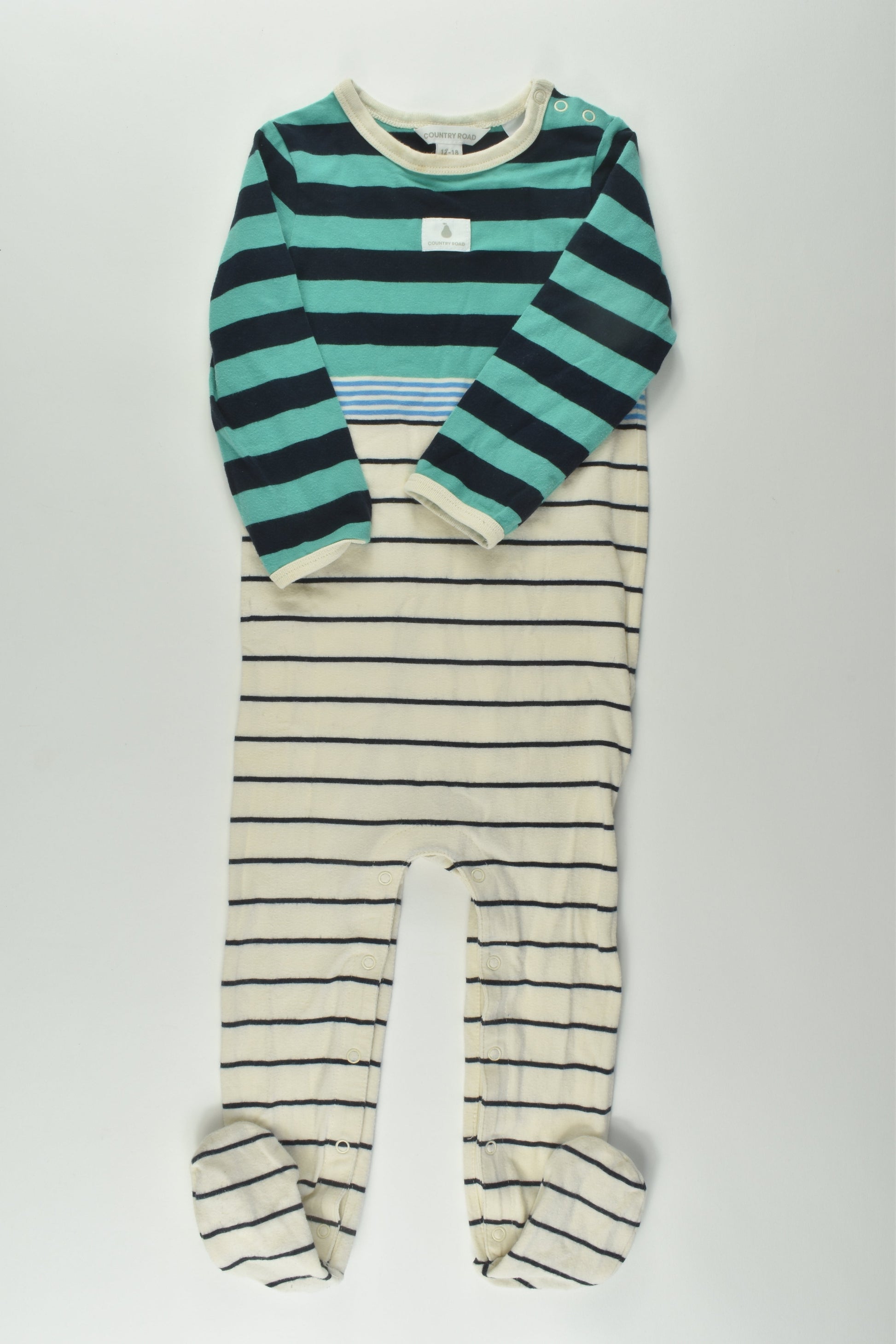 Country Road Size 1 Footed Romper