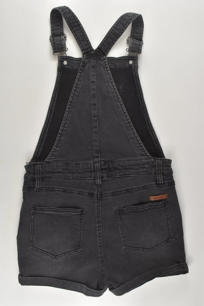 Country Road Size 10 Stretchy Short Denim Overalls