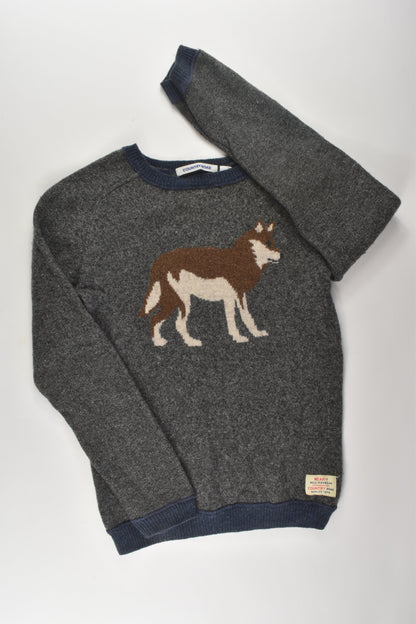 Country Road Size 10 Wool Wolf Jumper