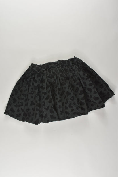Country Road Size 2 Leopard Print Cord Skirt