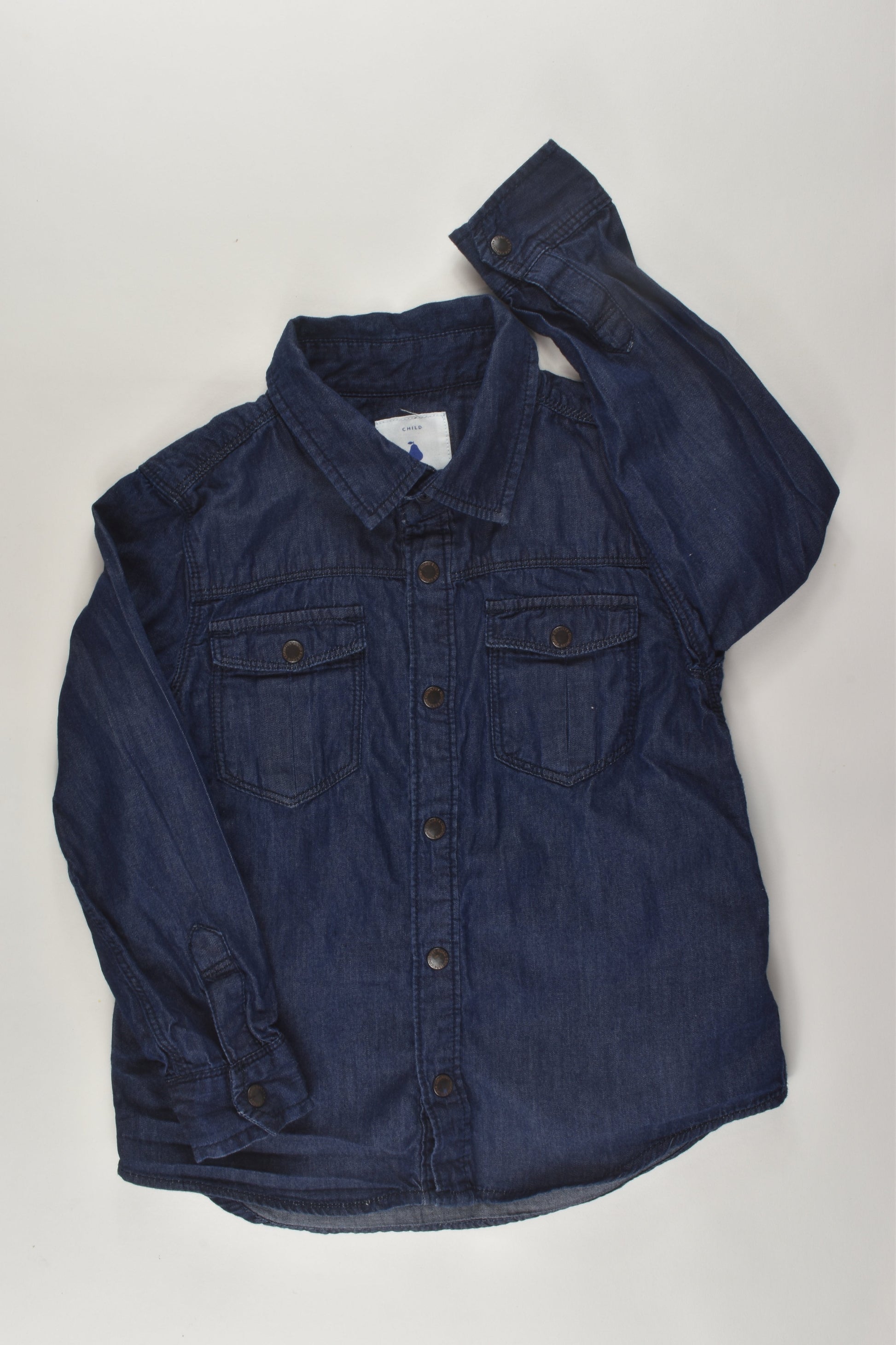 Country Road Size 4 Lightweight Denim Shirt