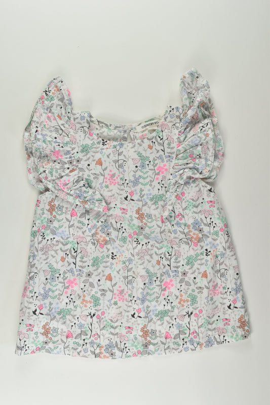 Country Road Size 6 Linen Feel Blouse