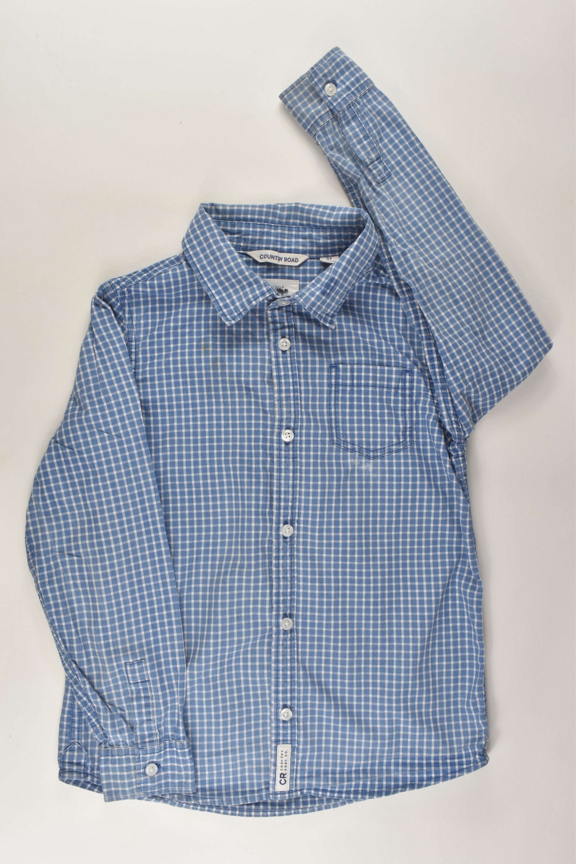 Country Road Size 7 Checked Shirt