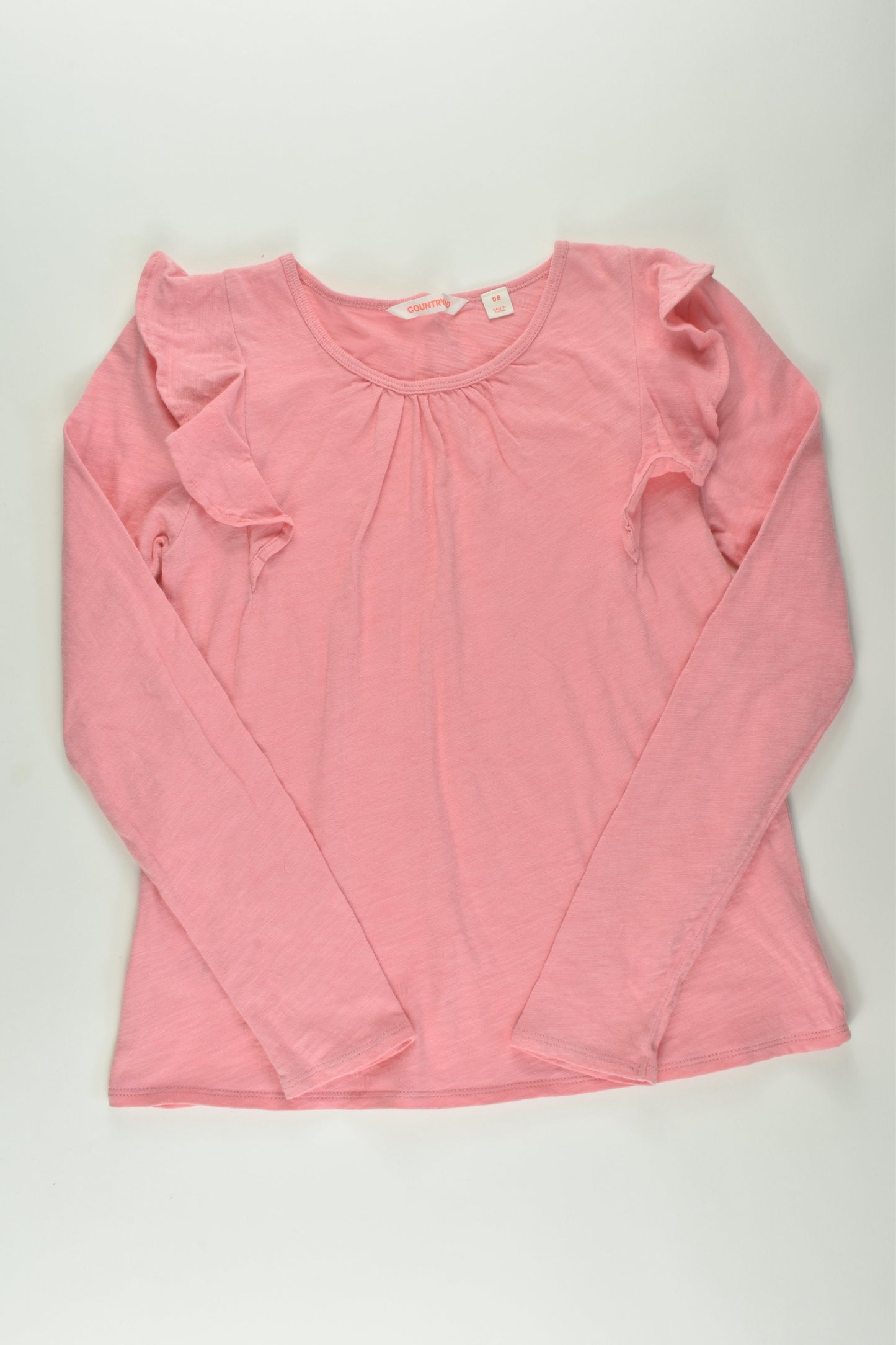 Country Road Size 8 Ruffle Top