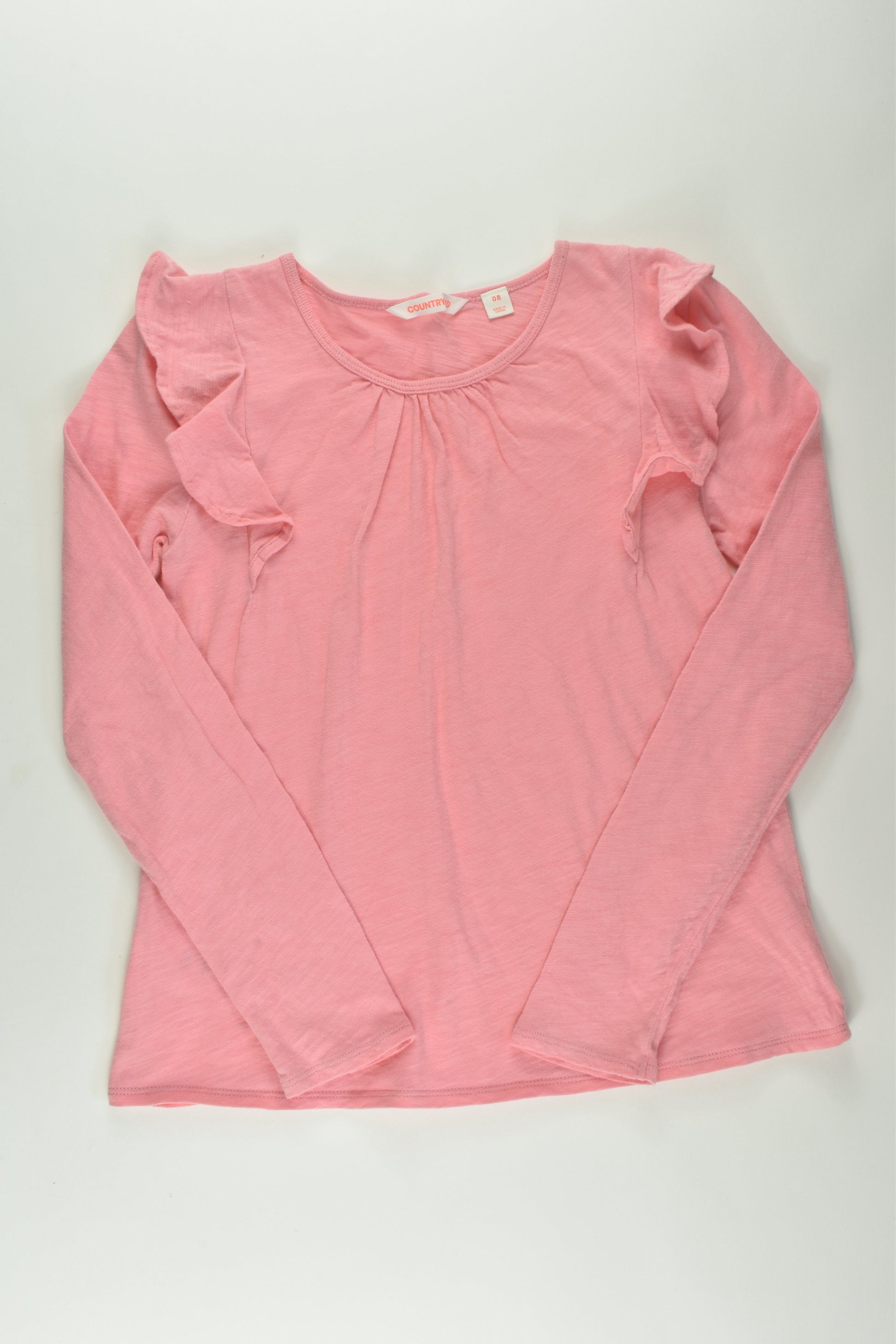 Country Road Size 8 Ruffle Top