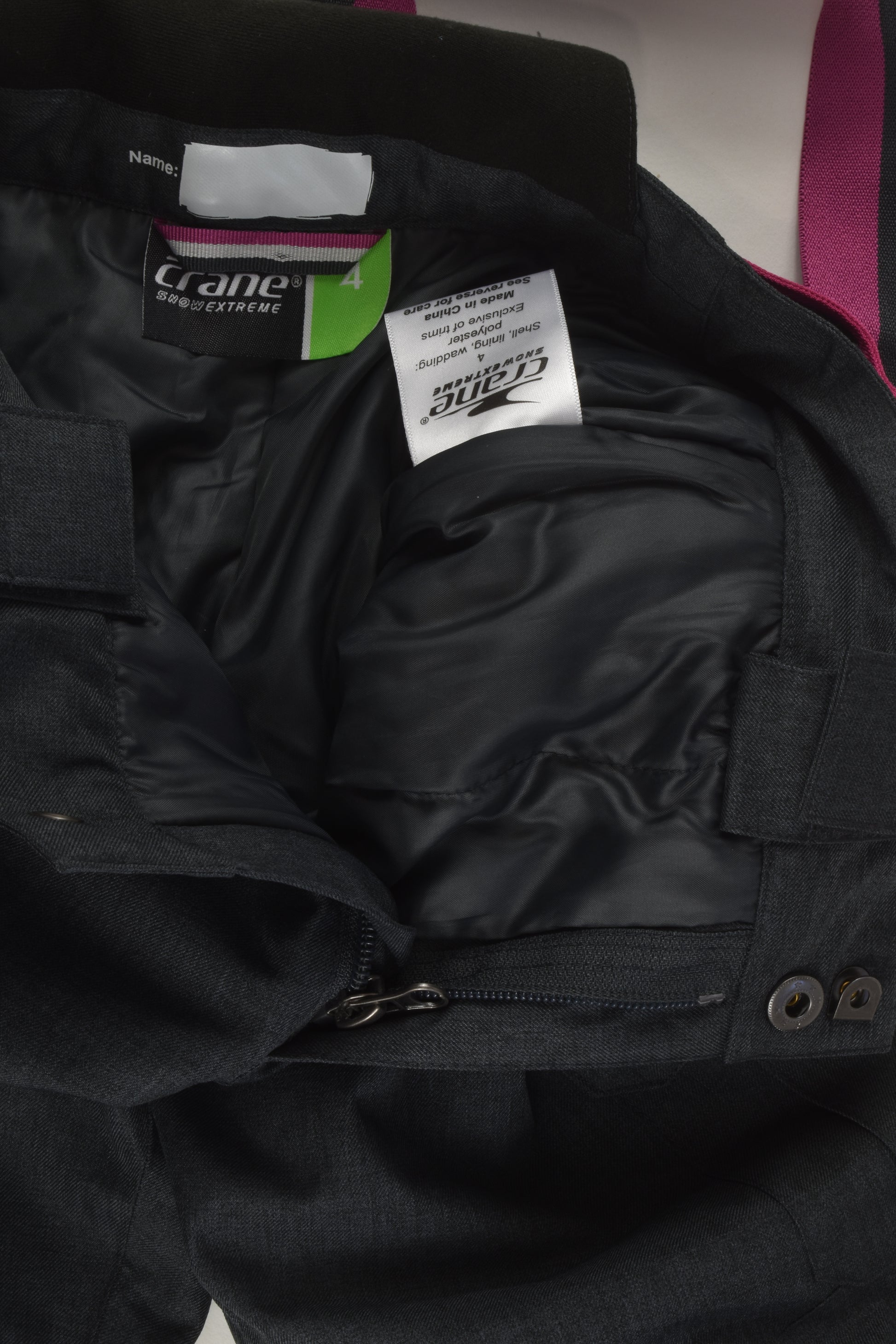 Crane Size 4 Snow Extreme Pants