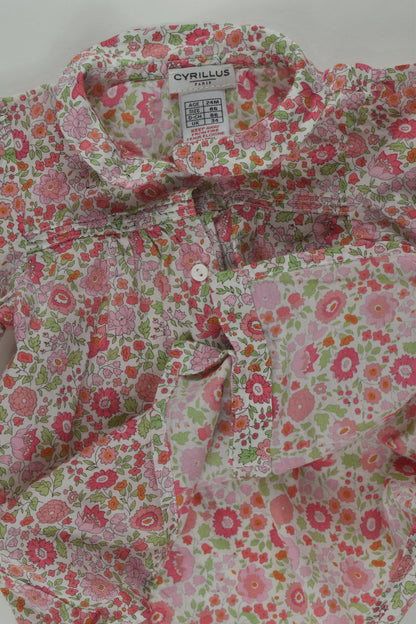 Cyrillus Paris Size 1 Liberty Print Blouse/Tunic