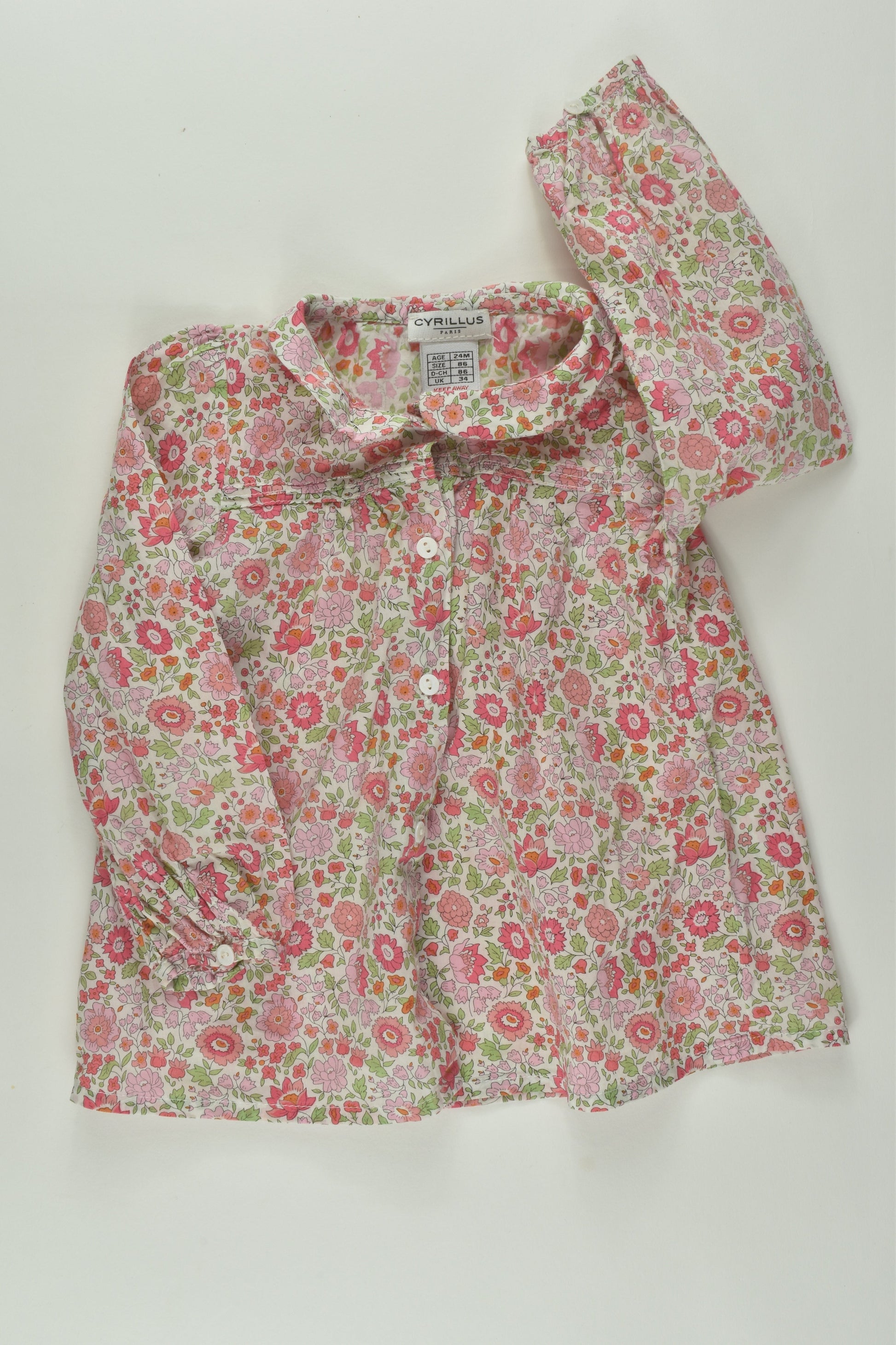 Cyrillus Paris Size Liberty Print Blouse/Tunic – MiniMe Preloved