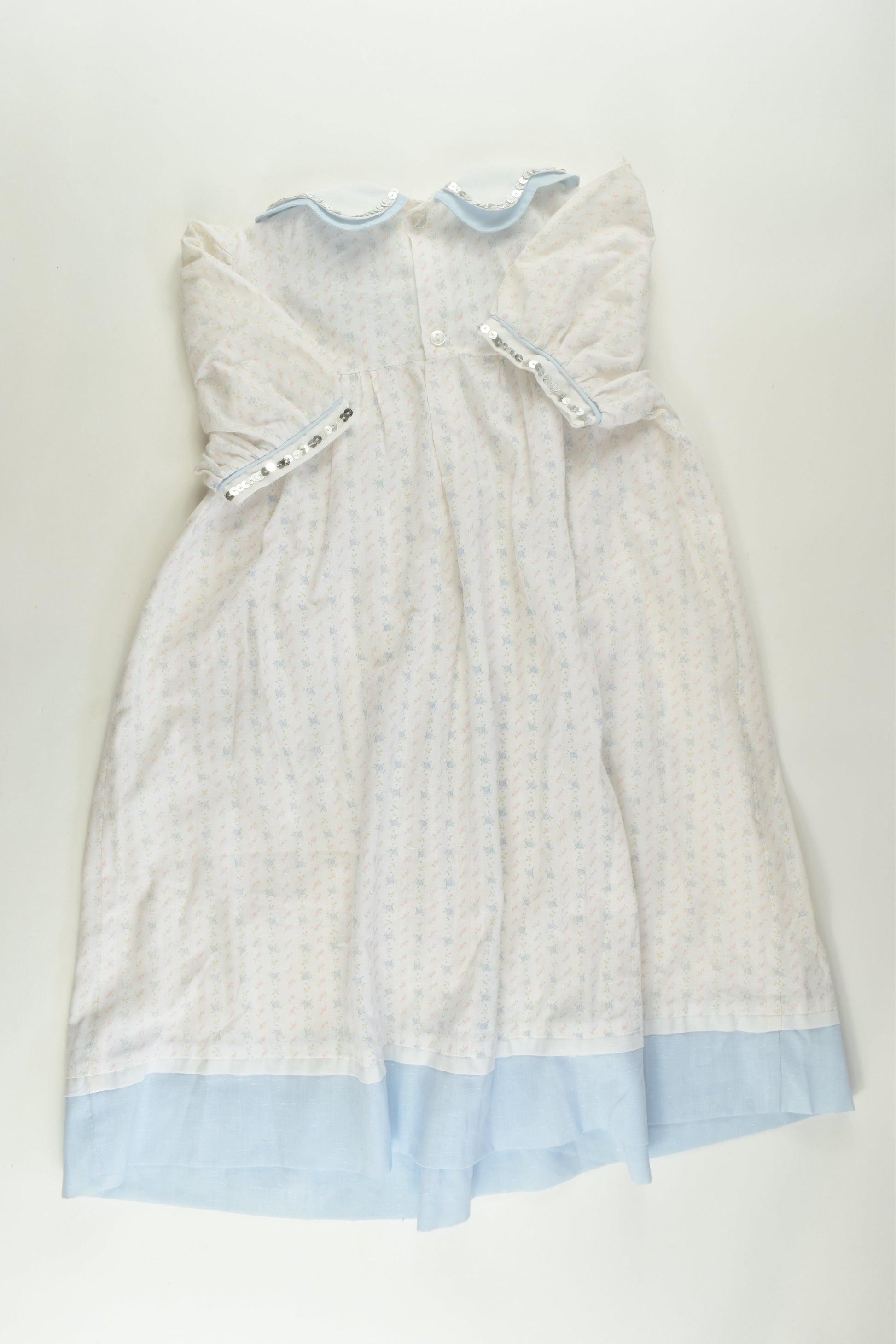 D&I Size 6 Vintage Smocked Dress