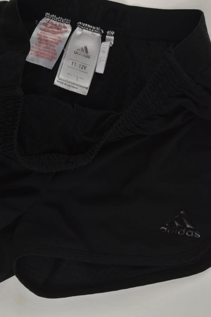 Adidas Size 11-12 Black Sport Shorts