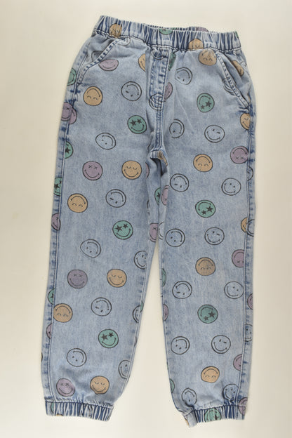 Next Size 8 'Smiley World' Denim Pants