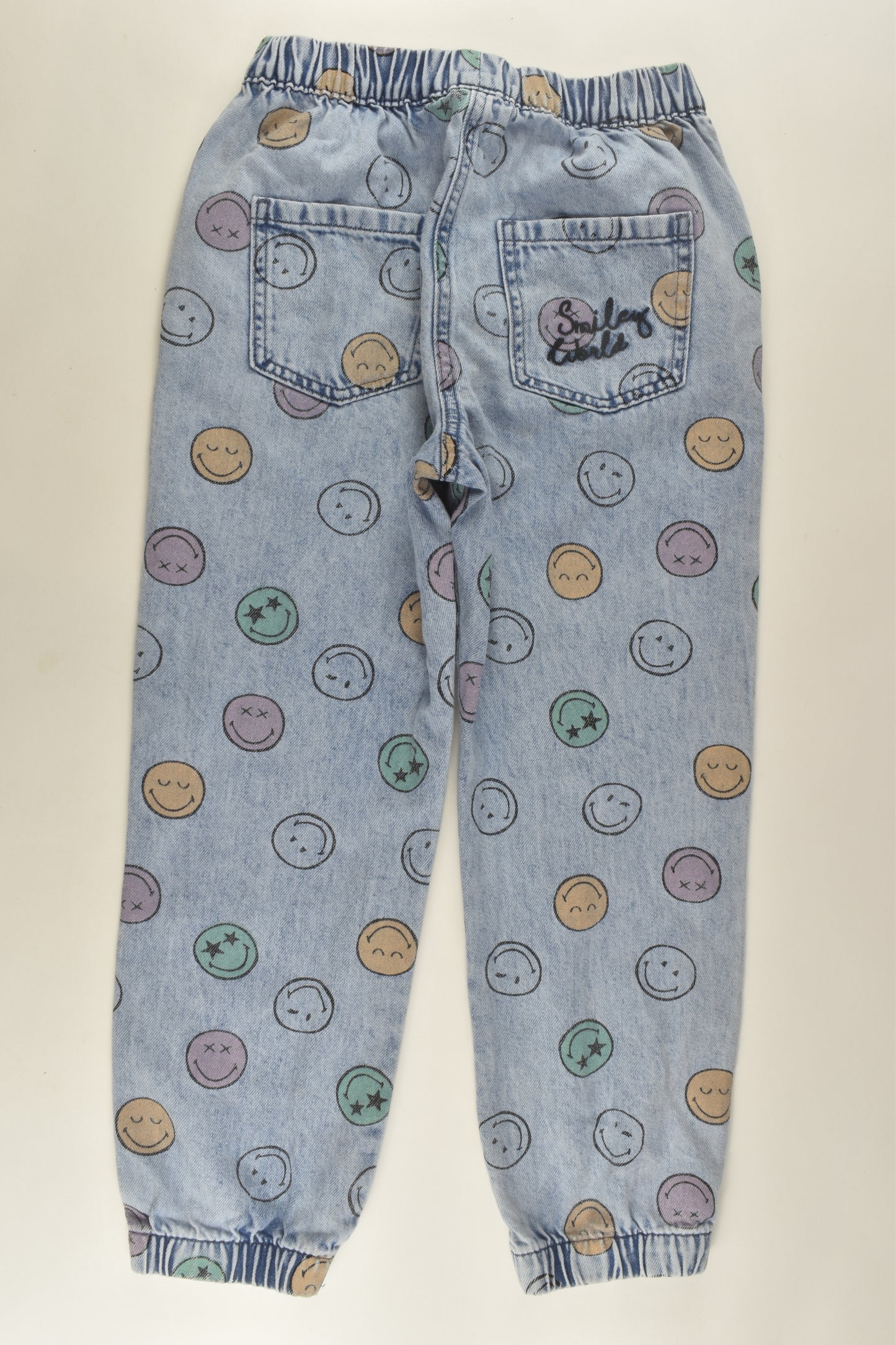 Next Size 8 'Smiley World' Denim Pants
