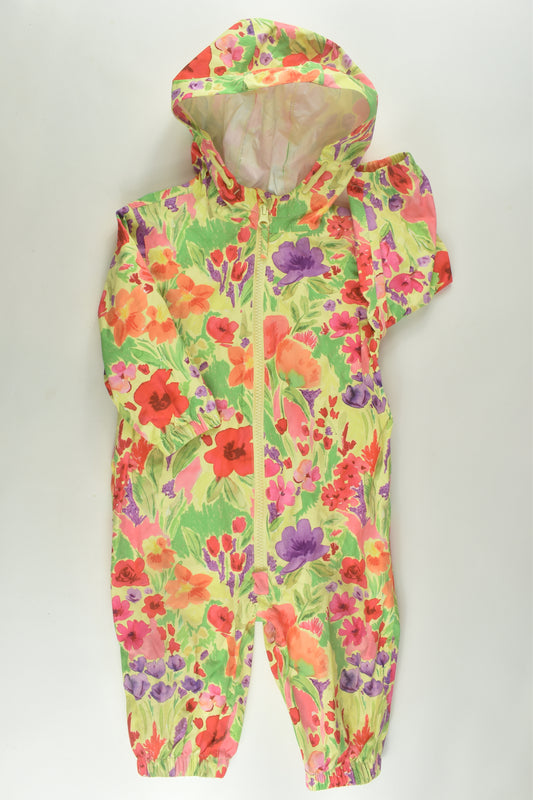 Next Size 0 Floral Outdoors Overalls