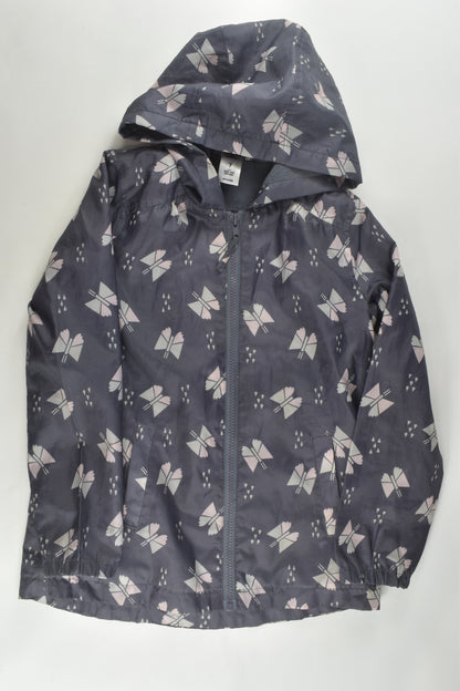 H&T Size 7 Fleece Lined Butterfly Jacket