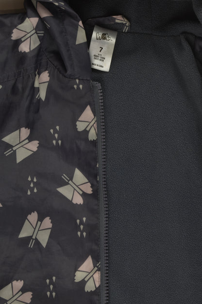 H&T Size 7 Fleece Lined Butterfly Jacket