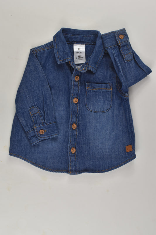 Target Size 000 Denim Shirt