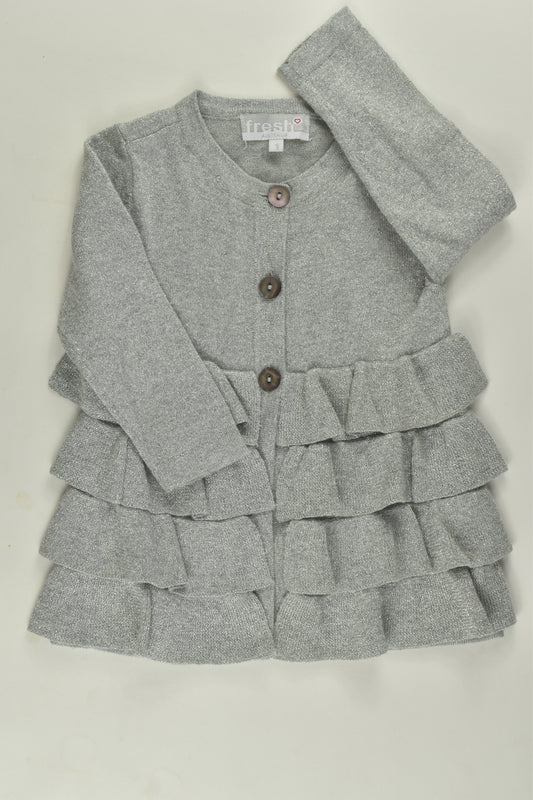 Fresh Baked Australia Size 1 Metallic Cardigan