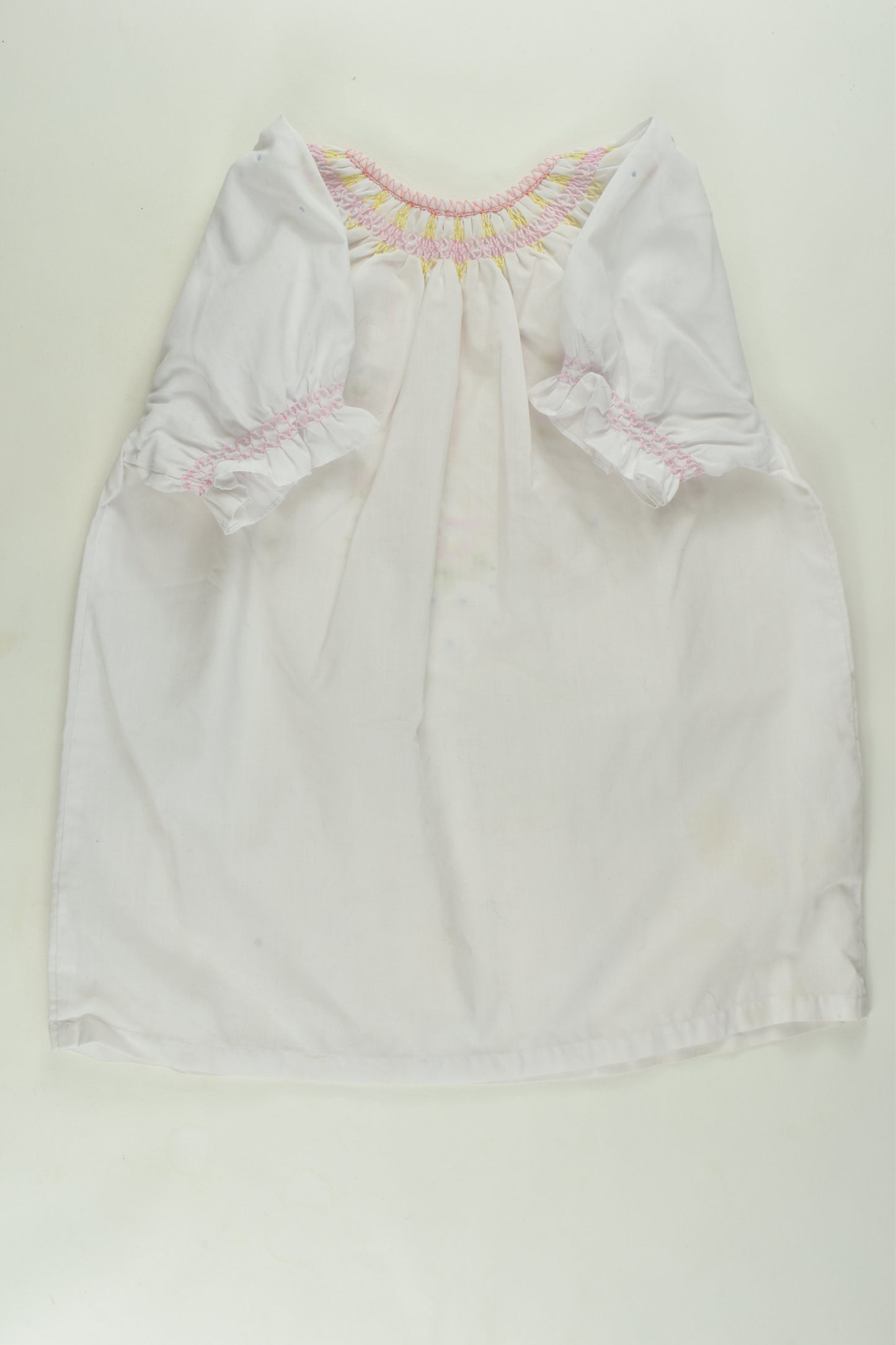 Daffodil Size 8 Hand Embroidered Blouse