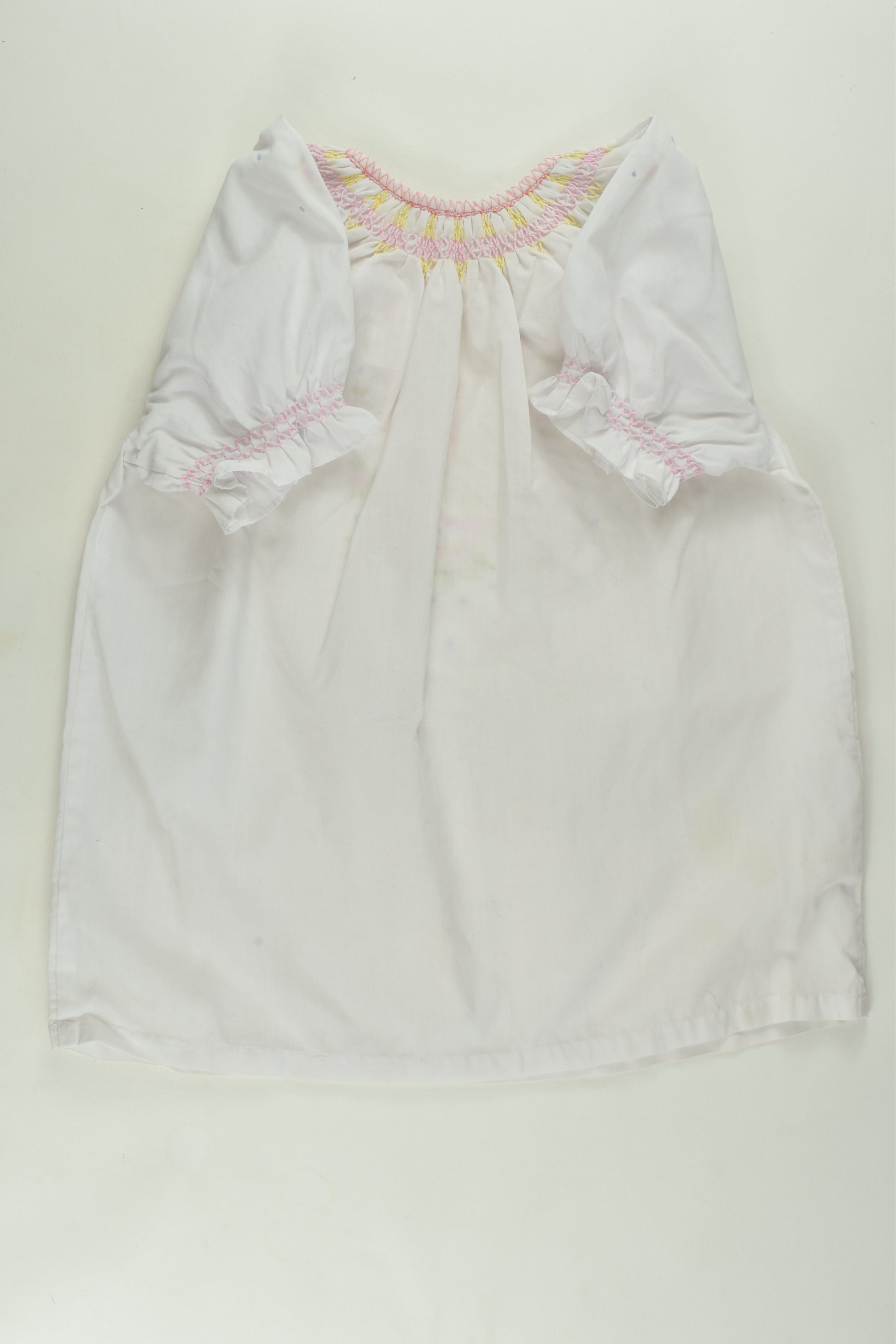 Daffodil Size 8 Hand Embroidered Blouse