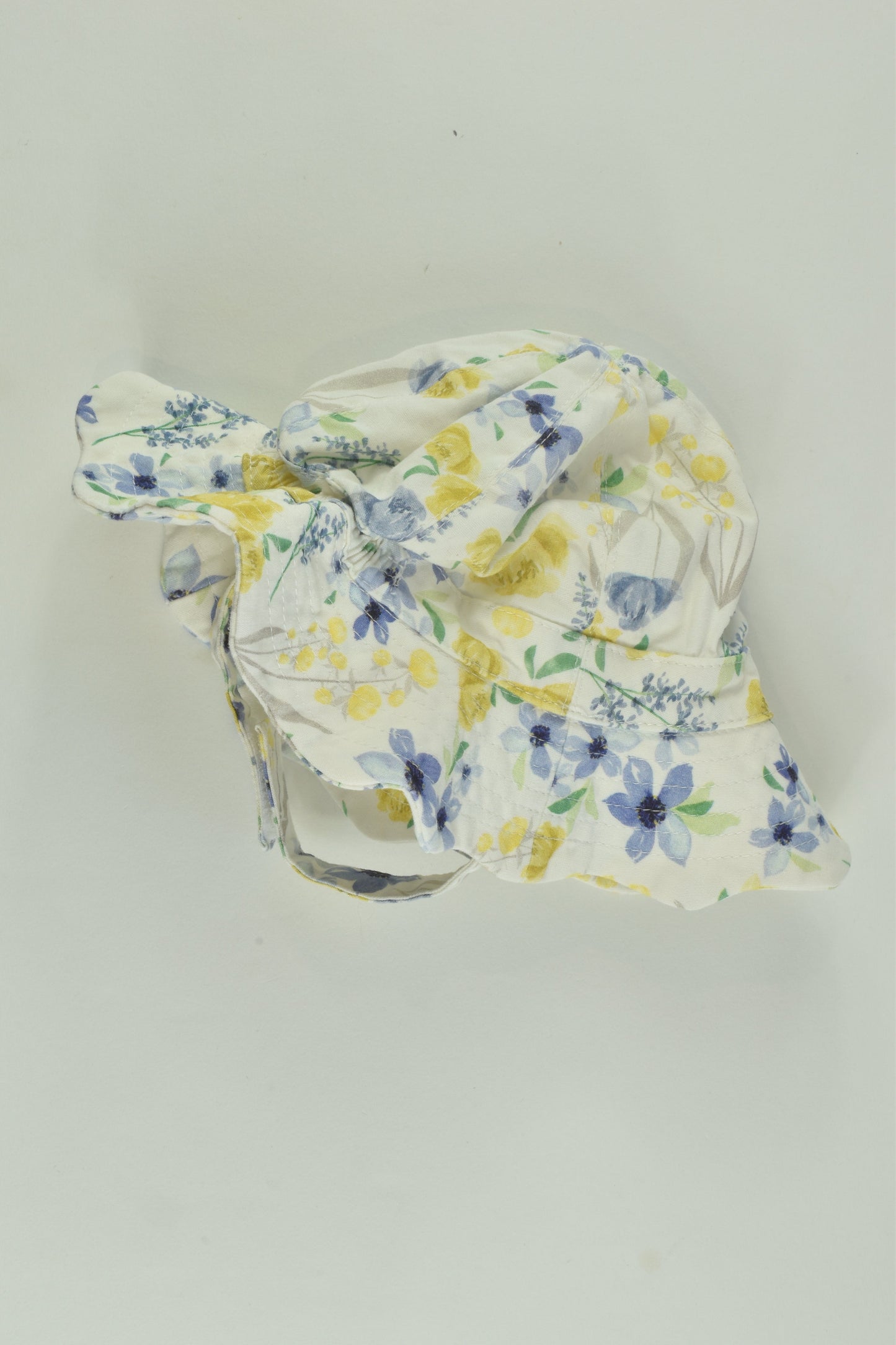 David Jones Size 0-3 months Floral Sun Hat