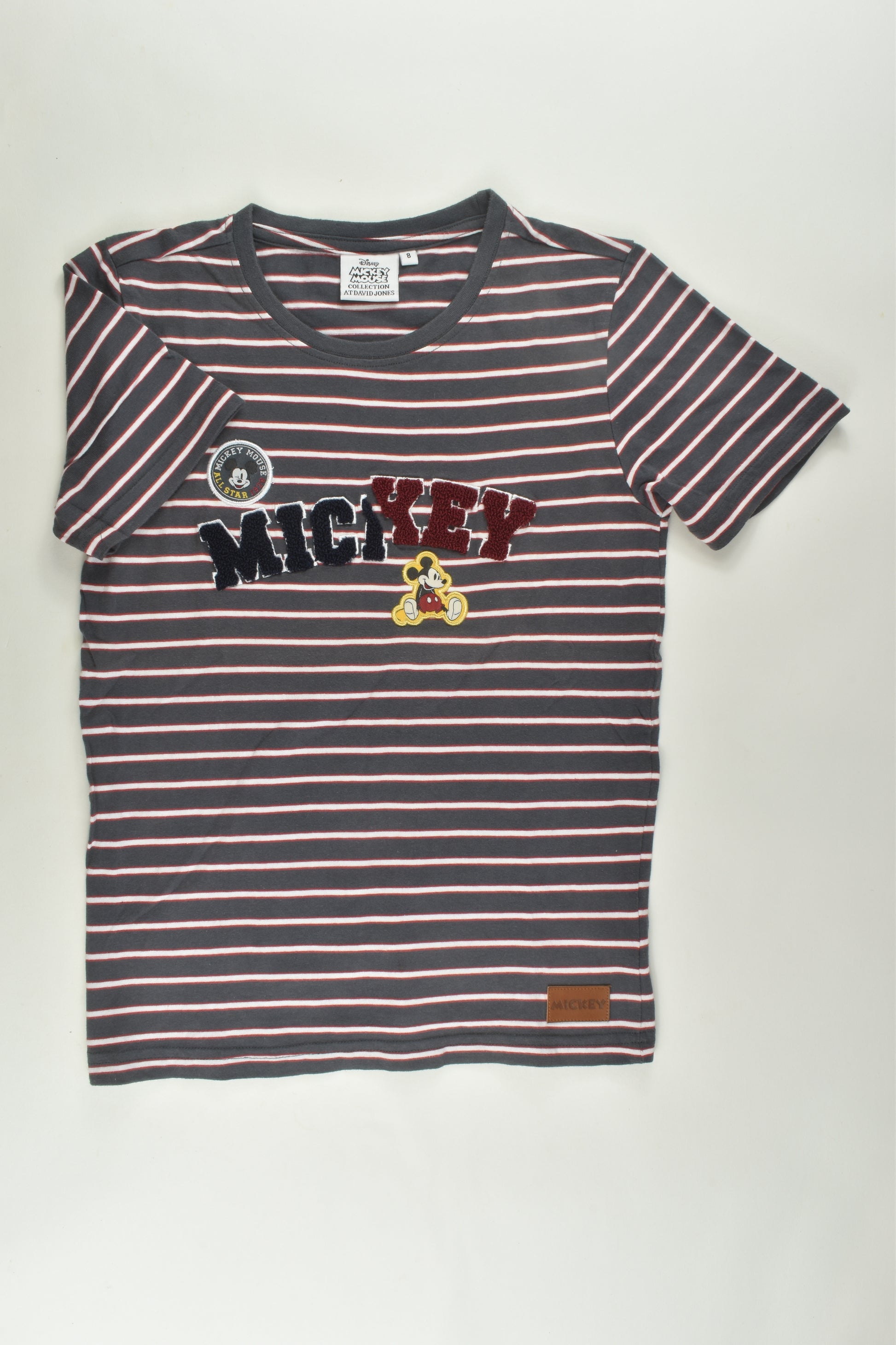 David Jones Size 8 Mickey Mouse T-shirt