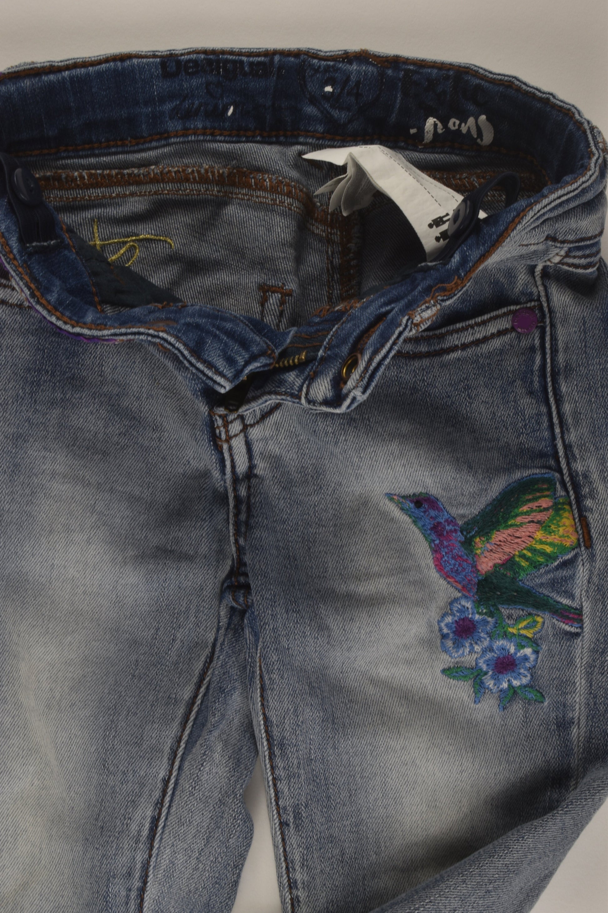 Desigual Size 3/4 Denim Pants