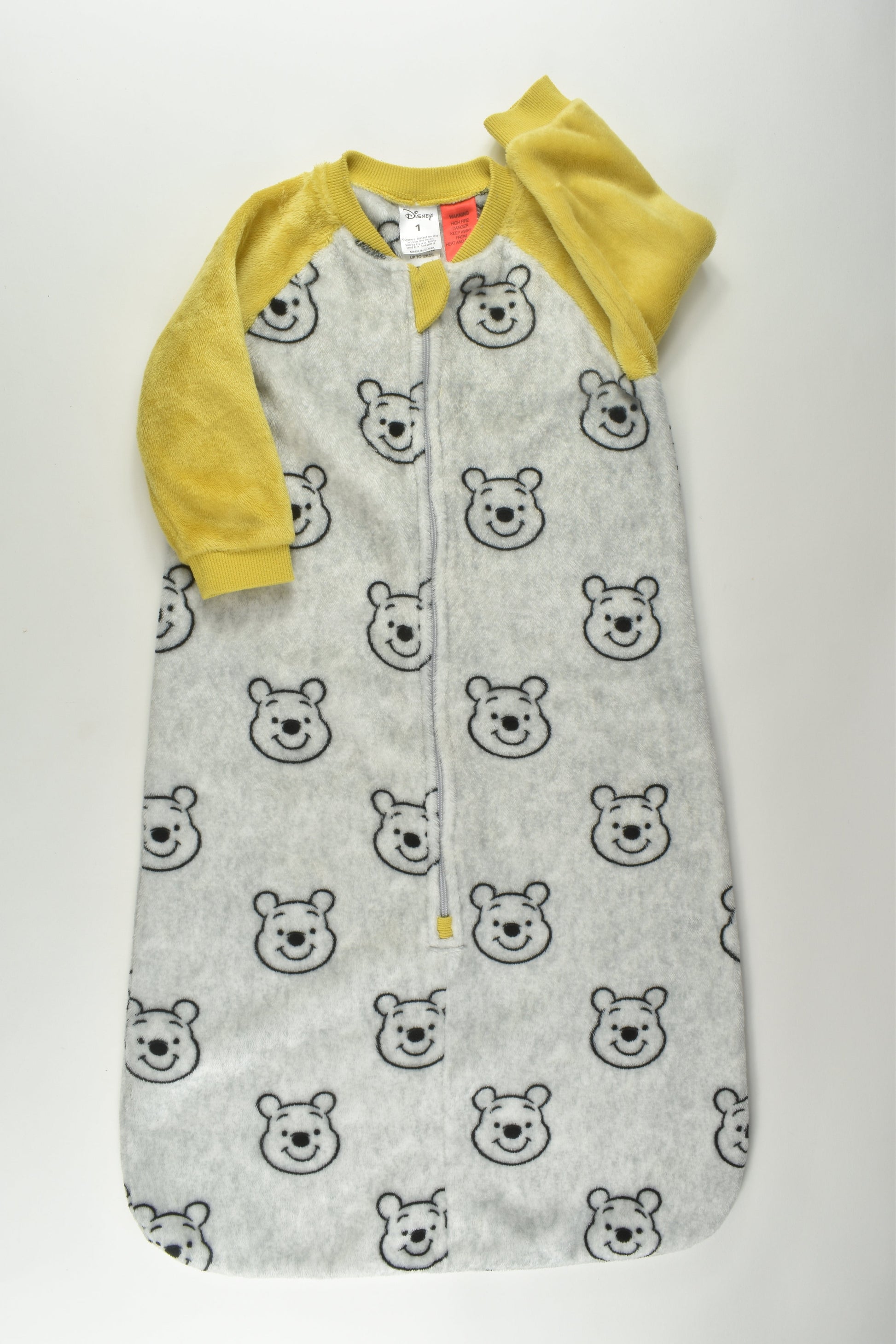 Disney Size 1 Winnie the Pooh Fleece Sleeping Bag