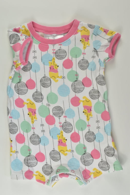 Disney Size 1 Winnie the Pooh Short Romper